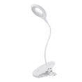 thumbnail image 2 of Lámpara de escritorio LED inalámbrica recargable, 3 colores y 3 ajustes regulables, lámpara de noche táctil para niños con clip, lámpara de lectura portátil con clip para cama, color blanco [Clase ene, 2 of 5
