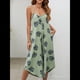 thumbnail image 4 of Vestidos Bohemios Tipo Mameluco para Mujer, Ropa Extravagante, Ropa Hippie, Conjunto Elegante de una Pieza. Verde L, 4 of 7
