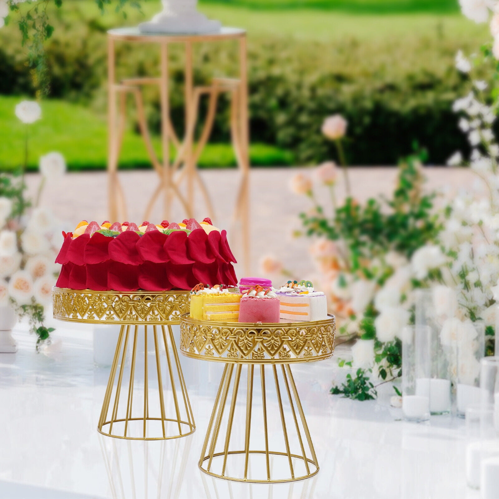 European Style Party Decoration Wedding Metal Round Cupcake Cake Stand -  China Party Decoration Decorations Wedding and Party Cake Stand price |  Made-in-China.com