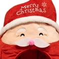 thumbnail image 3 of Divertido sombrero de Papá Noel de Navidad lavable a mano regalo interesante forro cómodo accesorios suministros para fiestas Cosplay juego de rol Hugo Sombrero de Santa, 3 of 4