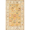 thumbnail image 5 of Hauteloom Belevi Wool Living Room, Bedroom Area Rug - Traditional - High Pile - Cream, Navy, Dusty Coral - 2' x 3', 5 of 7