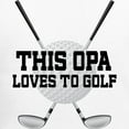 thumbnail image 3 of CafePress - Opa Grandpa Golf - Men's Long Sleeve Light Pajama Set, 3 of 7