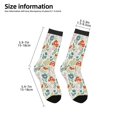 thumbnail image 2 of Rocae Garden Of Little Bunnies for Girls Boys Crew Socks,Children's Socks, Kids Socks, Toddler Socks: Daily Wear with Kids School Uniform, 2 of 5