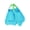Sky Blue, variant on Silicone Short Swim Fins for Training and Lap Swimming, Open Heel Adjustable Floating Snorkeling Flippers
