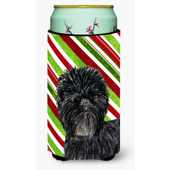 Affenpinscher Candy Cane Holiday Christmas Tall Boy Hugger