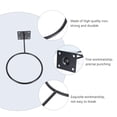thumbnail image 4 of KAKOWELY 2Pcs Wall Ball Holders Basketball Shelf Football Display Stand Round Rack,9.45"X5.51"X1.97", 4 of 4