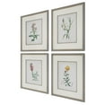 thumbnail image 3 of Maklaine Wood & Fabric Framed Prints in Gray/Ivory (Set of 4), 3 of 7