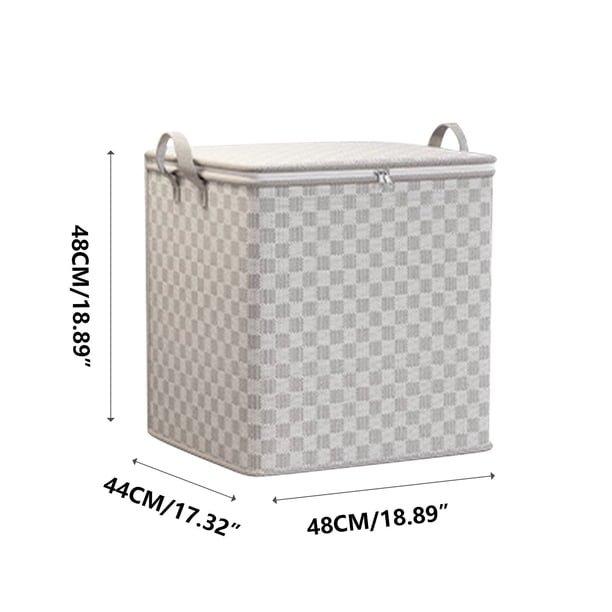 Bolsas de Almacenamiento para Ropa Bolsa de Almacenamiento de Ropa de Estilo Tablero de Ajedrez, Bolsa de Almacenamiento de Ropa Acolchada, Bolsa de Almacenamiento de Ropa, Bolsa de Almacenamiento de