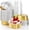 Gold, variant on 3.4oz 50pcs Aluminum Foil Heart Shaped Baking Pans Cups with Lids Snacks Desserts Flan Cupcake Pie Ramekin for Wedding Party Favor-Black Gold