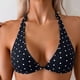 thumbnail image 4 of Trajes de baño Amzcrzy Tankini para mujer, trajes de baño, traje de baño de dos piezas con control de abdomen, traje de baño negro, XL, 4 of 7