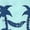 Light Blue, variant on Workout Hawaiian Tank Tops For Men Sleeveless Crew Neck Muscle Top Palm Tree Print Sun Shirts Relaxed Fits Cooling Beach Tee Shirt XL