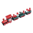 thumbnail image 4 of Adorno de tren navideño pintado a mano Trenes Estatuillas Artesanía para Festival Living Verde Zulema Trenes en miniatura, 4 of 8