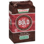 Krispy Kreme Doughnuts: Roasted Bold Intense & Dark Freshly Ground Coffee, 12 oz