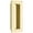 Gold, variant on Emtek 220304 Modern Rectangular 4" Tall Rectangular Flush Door Pull - Brass