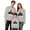 Grey_001, variant on SUXIAN Christmas Sweatshirt Long Sleeve Letter Print Crewneck Lightweight Mom and Kids Festive Holiday Outfit Sweatshirts for Women