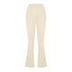 thumbnail image 5 of Karight Women's Fashion Casual Temperament Solid Color Knitted Pull Slim Flare Trousers, 5 of 6