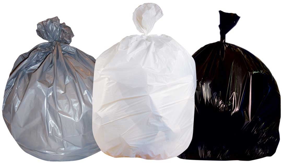 CAN LINER LLDPE .0015 40X46 CLEAR