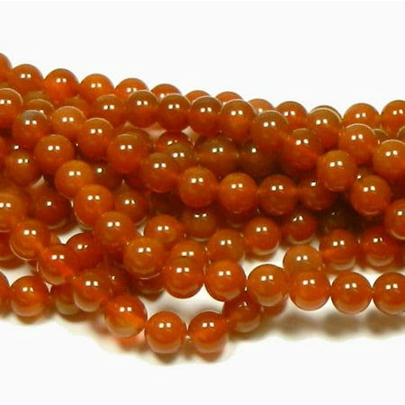 Carnelian Barrel - 12mm Carnelian Round, Loose Beads, 40cm 15 inch Stone