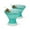 Green, variant on Host Freeze Plastic Martini Glasses, Cooling Cups, 9 oz Set of 2, Grey