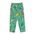 thumbnail image 4 of Bingfone Pajamas For Women,Funny Animals In Jungle Pajama Pants With Pockets-Large, 4 of 9