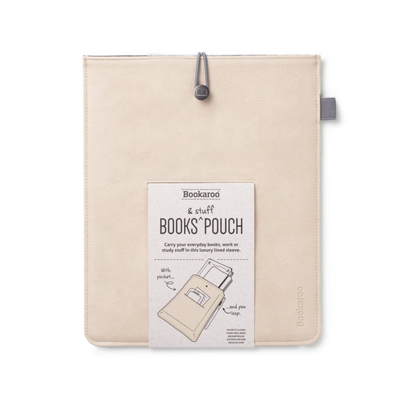 Bookaroo Book & Stuff Pouch Cream (Other)