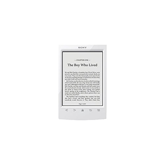 Sony Lecteur de Livres Électroniques Lecteur de Modèle Wi-Fi Blanc PRS-T2 / WC
