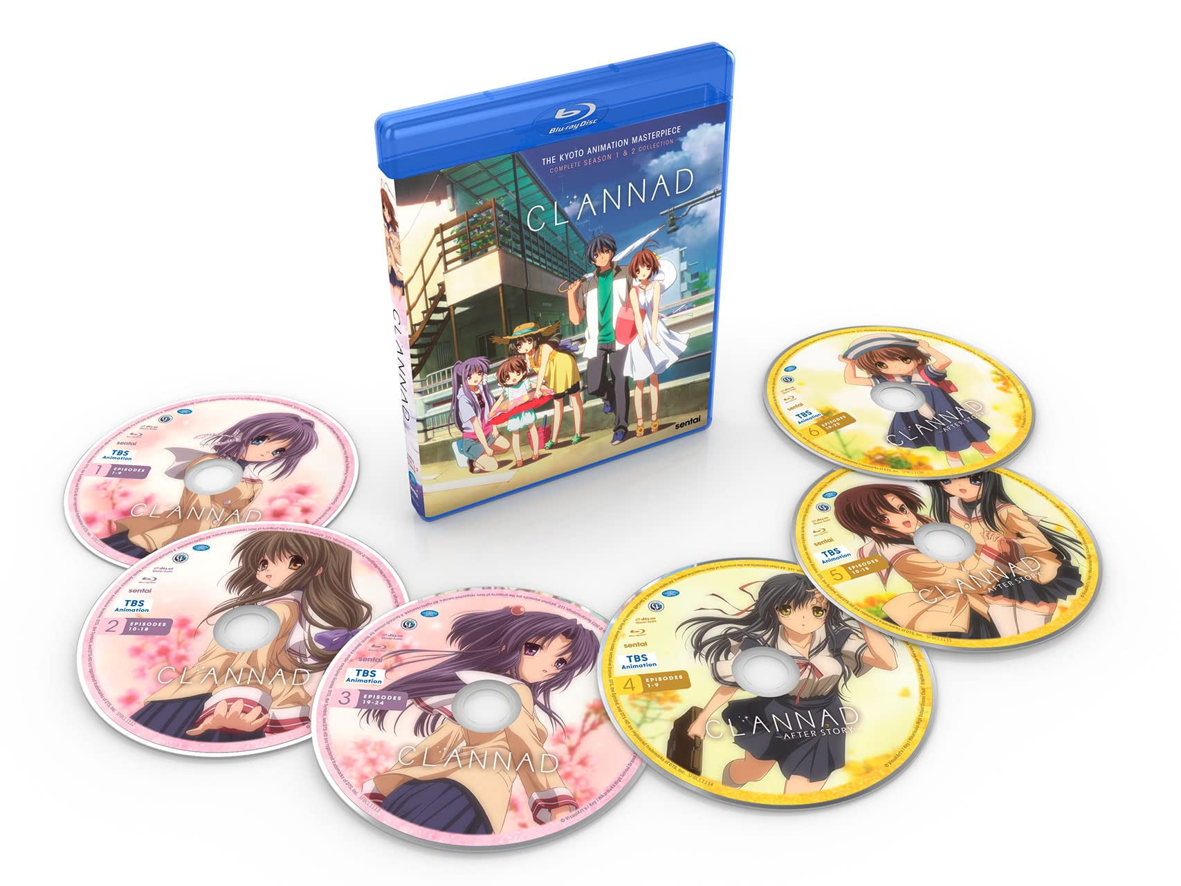 Clannad (Blu-ray), Sentai, Anime - Walmart.com