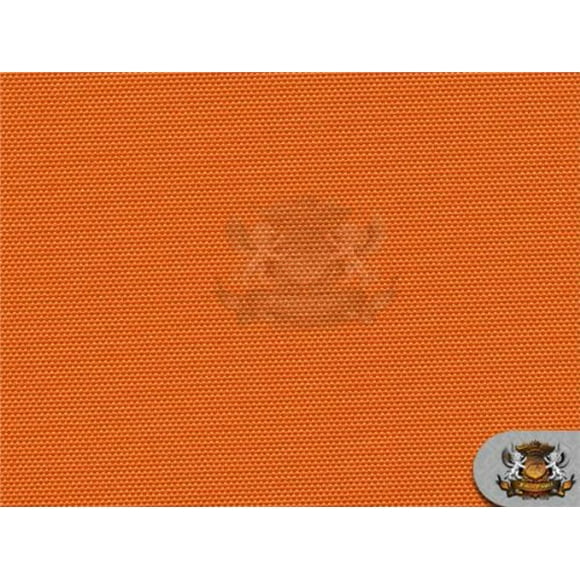 Waterproof Canvas Solid 600 x 600 Denier 330 Grams by Meter PU Coating Indoor Outdoor Fabric 100% Polyester / 60" Wide/Sold by The Yard (Orange)