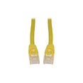 thumbnail image 1 of CableWholesale.com - Câble Patch - RJ-45 (m) à RJ-45 (m) - 10 Pieds - UTP - CAT 6 - Moulé, Strié - Jaune, 1 of 4