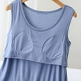 thumbnail image 5 of yillto Women's Sleepwear Tank Top Sleeveless Pajamas Shirt Soft Comfy Loungewear Pjs Shirts for Women, 5 of 7