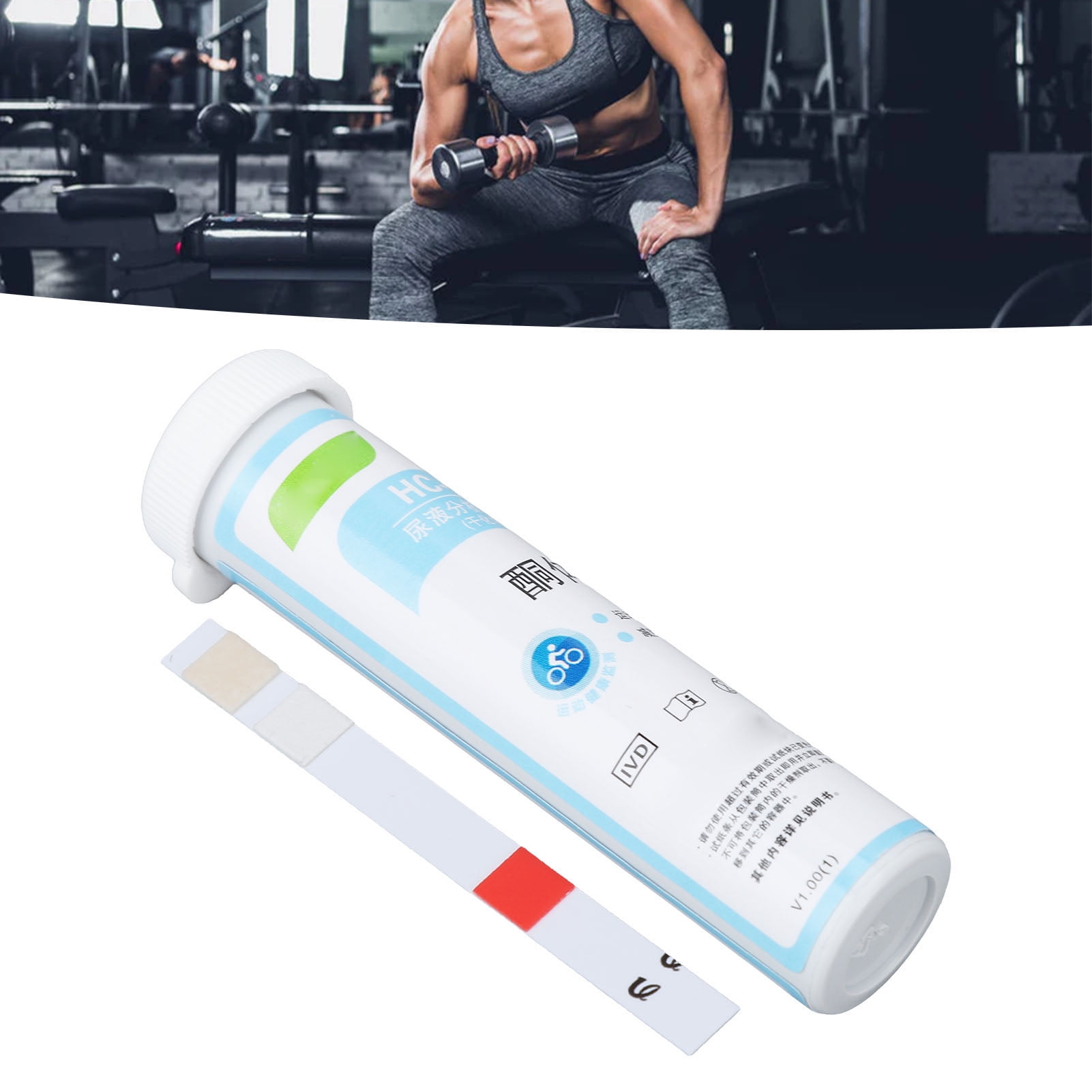 25pcs Ketone Test Strips, Multipurpose Portable Urinalysis Test Strips