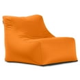 thumbnail image 7 of Jaxx Ponce Outdoor Bean Bag Chair - Weather Resistant Patio and Poolside Lounge Seating, Sunbrella Tangerine, 7 of 7