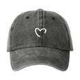thumbnail image 3 of CAIXIA Women's Baseball Caps Breathable Sun Protection Running Hats Soft Top Hard Brim Unstructured Womens Baseball Hat Solid Color Outdoor Visor Hat, 3 of 4