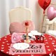 thumbnail image 4 of Manteles individuales para el día de San Valentín, mantel individual de lino estampado, mantel individual aislante para mesa de cocina y hogar., 4 of 5