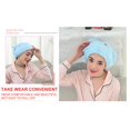 thumbnail image 3 of Gorro De Microfibra Sólido De Secado Rápido Para El Cabello, Turbante Para El Cabello Para Mujeres Y Niñas, Gorro Para Damas, Toalla De Secado De Baño, Sombrero Envolvente Para La Cabeza, Patrón Kearding HA025958-00, 3 of 6