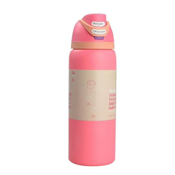 Owala Stainless Steel Water Bottle 32 oz - Deep Pink