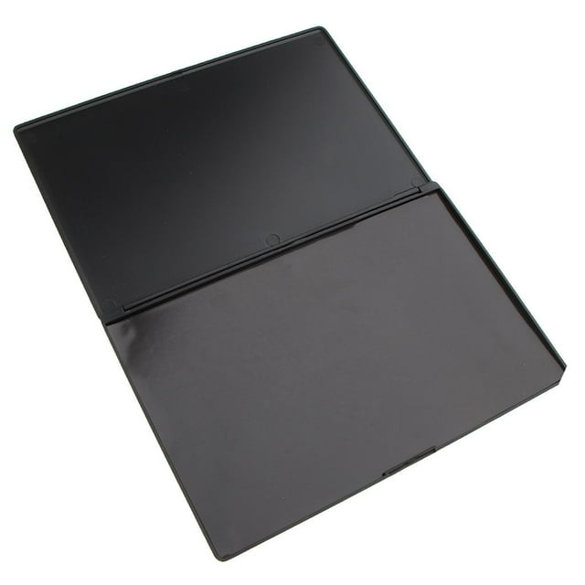 1 Pieza de Sombra de Ojos Magnética Vacía Negra, Caja de Paleta de Contenedor de Maquillaje Cuadrado para Almacenar Sombra Suelta/rubor/cosméticos Salvador Paleta magnética vacía