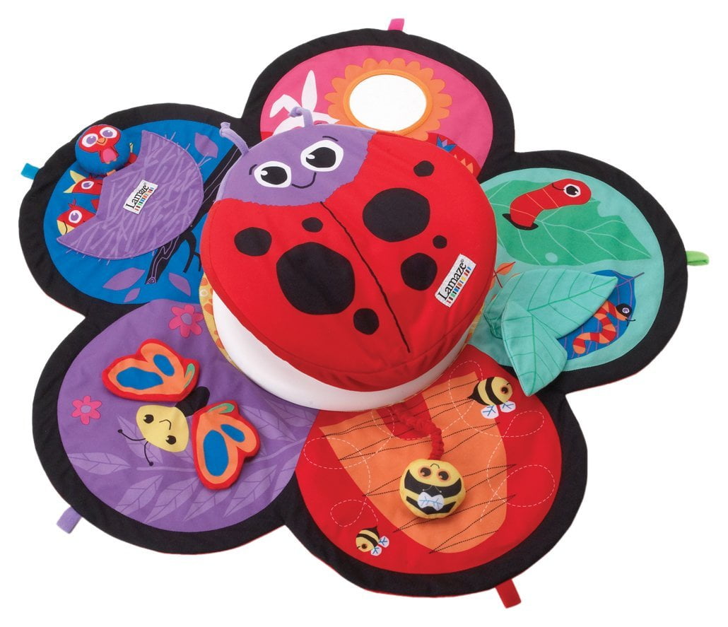 lamaze tummy time spin