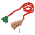 thumbnail image 3 of Wooden Bead Garland, Multifunctional Exquisite Wooden Bead Pendant Hand-Made Sturdy For Candle Holder For Plant Pot For Home ANGGREK Otros, 3 of 8