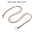 thumbnail image 3 of Unique Bargains 1 Pc Festival Wrap Belt Elegant Circle Knot Buckle Adjustable Waist Cord for Women Light Brown, 3 of 5