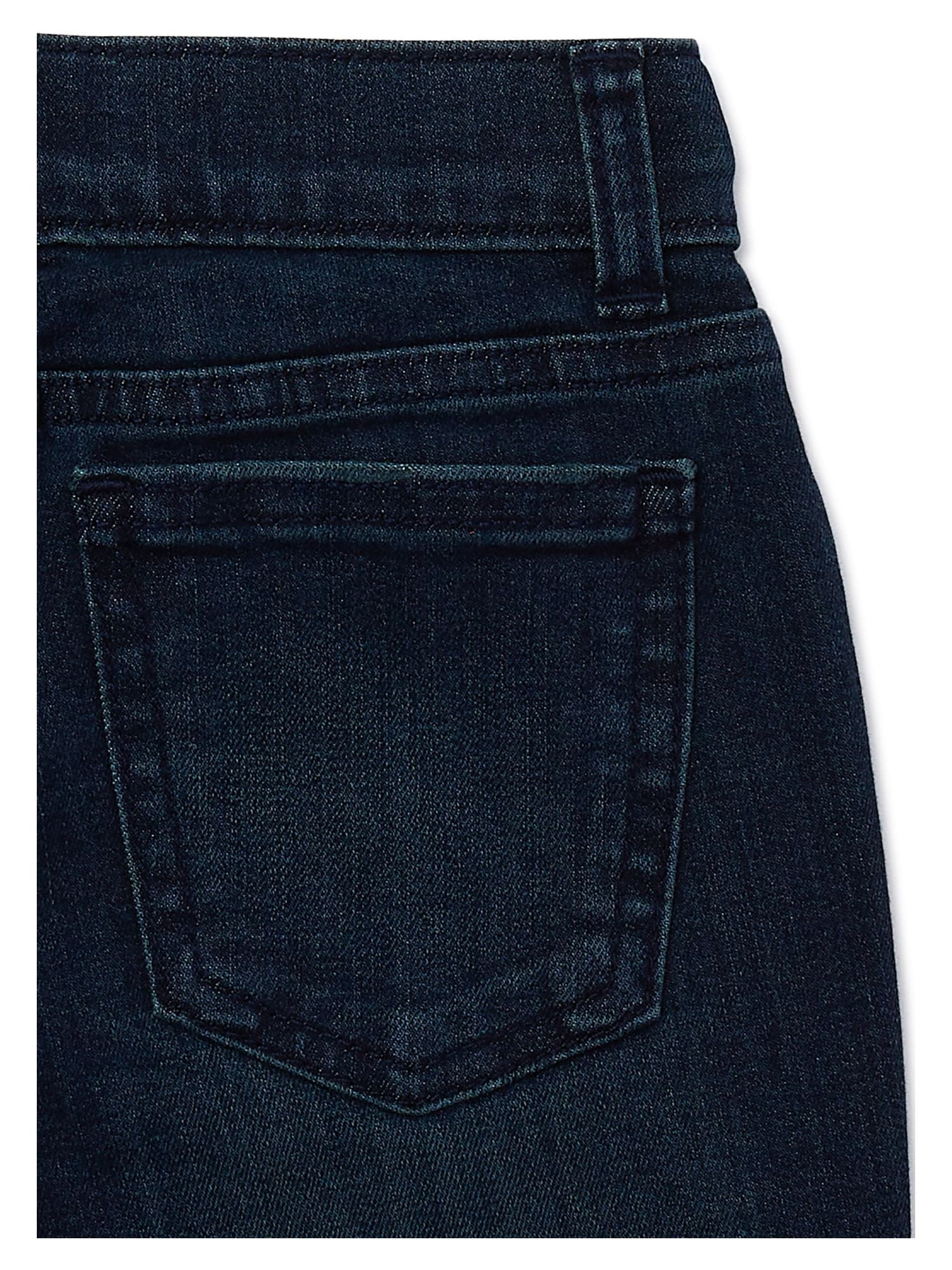 Wonder Nation Boys Straight Fit Denim Jeans, Sizes 4-18 & Husky