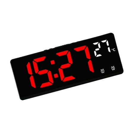 Innovative Alarm Clock with Multiple Functions Including Temperature and Calendar for Home Or Office