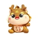 thumbnail image 4 of Juguete de dragón, animal de peluche de dragón, animal de peluche suave, novedad, adorable, decorativo Oro 43cm, 4 of 9