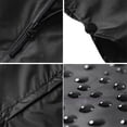 thumbnail image 3 of Prendas De Vestir Impermeables, Poncho Para La Lluvia, Chaqueta Unisex Con Capucha Para Exteriores Con Bolsillos, Impermeable Ligero Para Senderismo, Camping, Conciertos Vogacara OD013610-00, 3 of 6