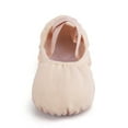 thumbnail image 4 of Dynadans Girls' Canvas Ballet Shoes Women's Ballet Slippers for Toddler/Little Kid/Big Kid, 4 of 6