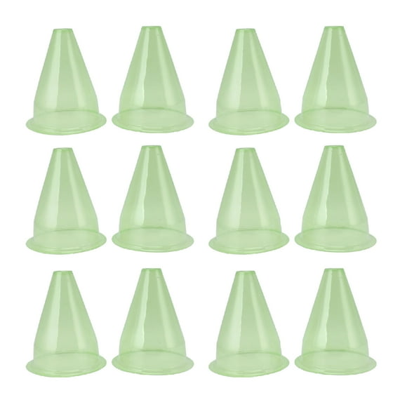 YUMILI Cloches De Jardin 12 Pièces pour PlantesCouvre-Plantes en Plastique Multifonctionnel pour Protéger Les Plantes des Oiseaux, des Limaces, du Gel, du Temps De Gel, 7,87 "D X 9,45" H