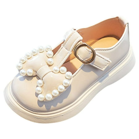 

Toddler Girls Beige Princess Dress Shoes 2 Years-2.5 Years