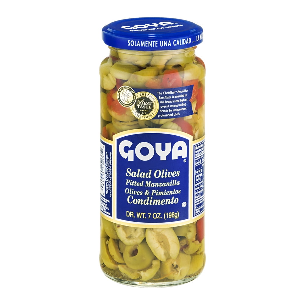Goya Salad Olives, 7.0 OZ by GOYA FOODS, INC.