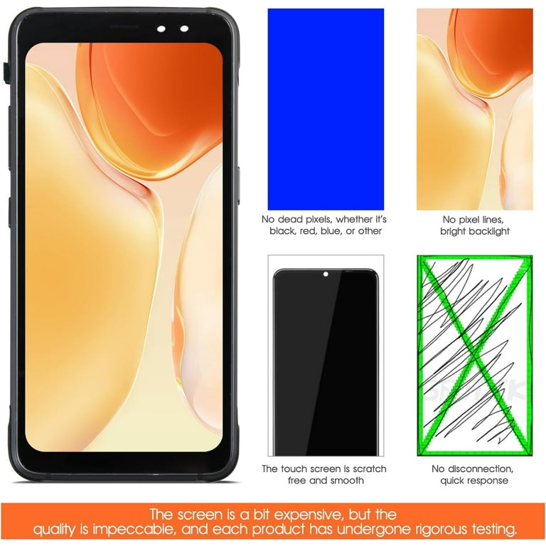 Galaxy s8 active lcd replacement hotsell