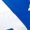 Blue, variant on Toddlers' Slides - Fleur De Lis